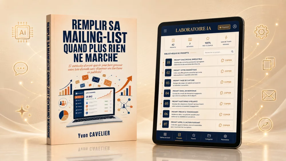 Le Pack 'REMPLIR SA MAILING-LIST'