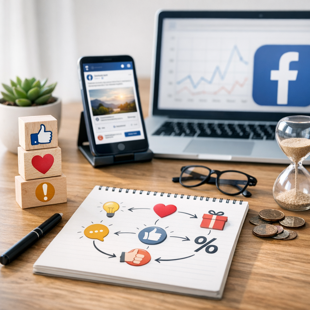 10 accroches Facebook Ads pour capter l’attention avec le ressort psychologique derrière