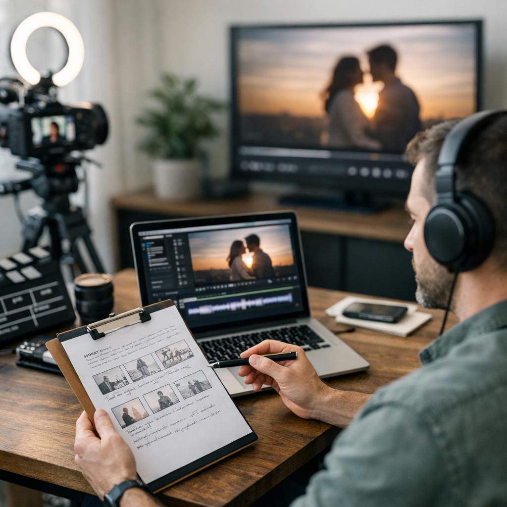 Raconter une histoire en 30 secondes : le défi du copywriter vidéo