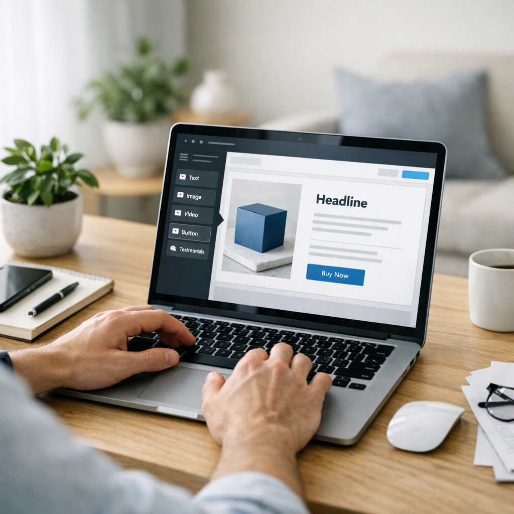 Comment créer une page de vente sans savoir coder une seule ligne