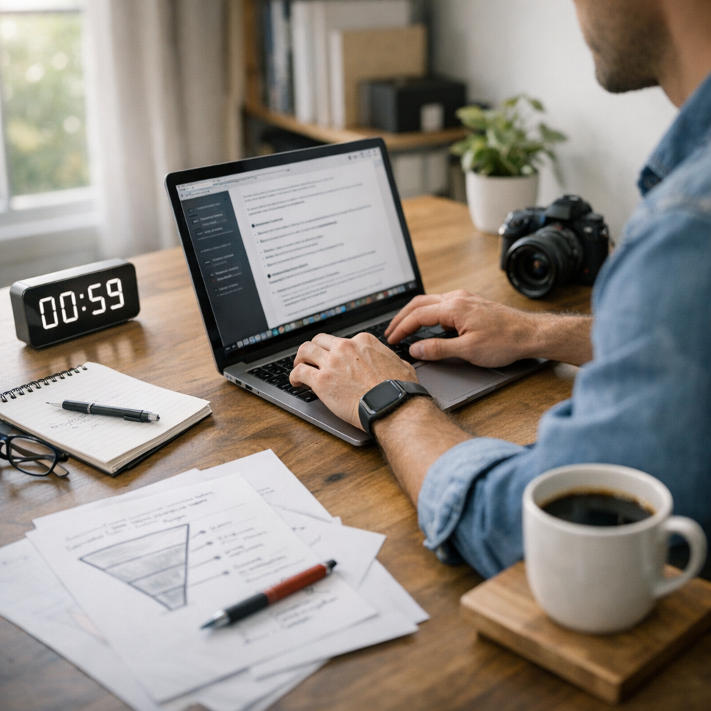 Le secret des copywriters qui écrivent une page de vente en une heure