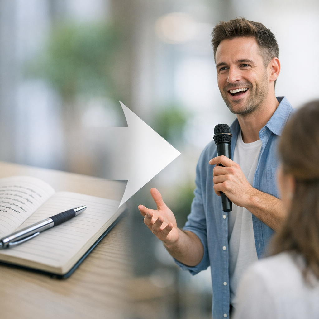 Comment transformer un argument écrit en phrase qui claque à l'oral