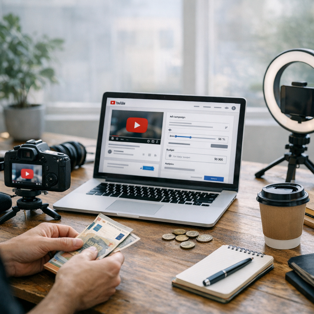 Pub YouTube avec petit budget : par où commencer sans se ruiner