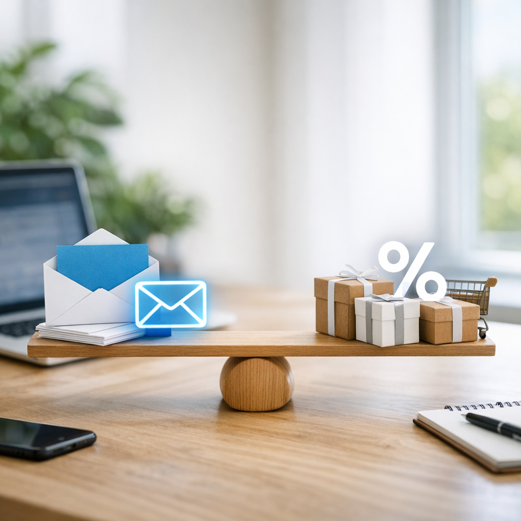 La cadence idéale entre vos emails de valeur et vos offres