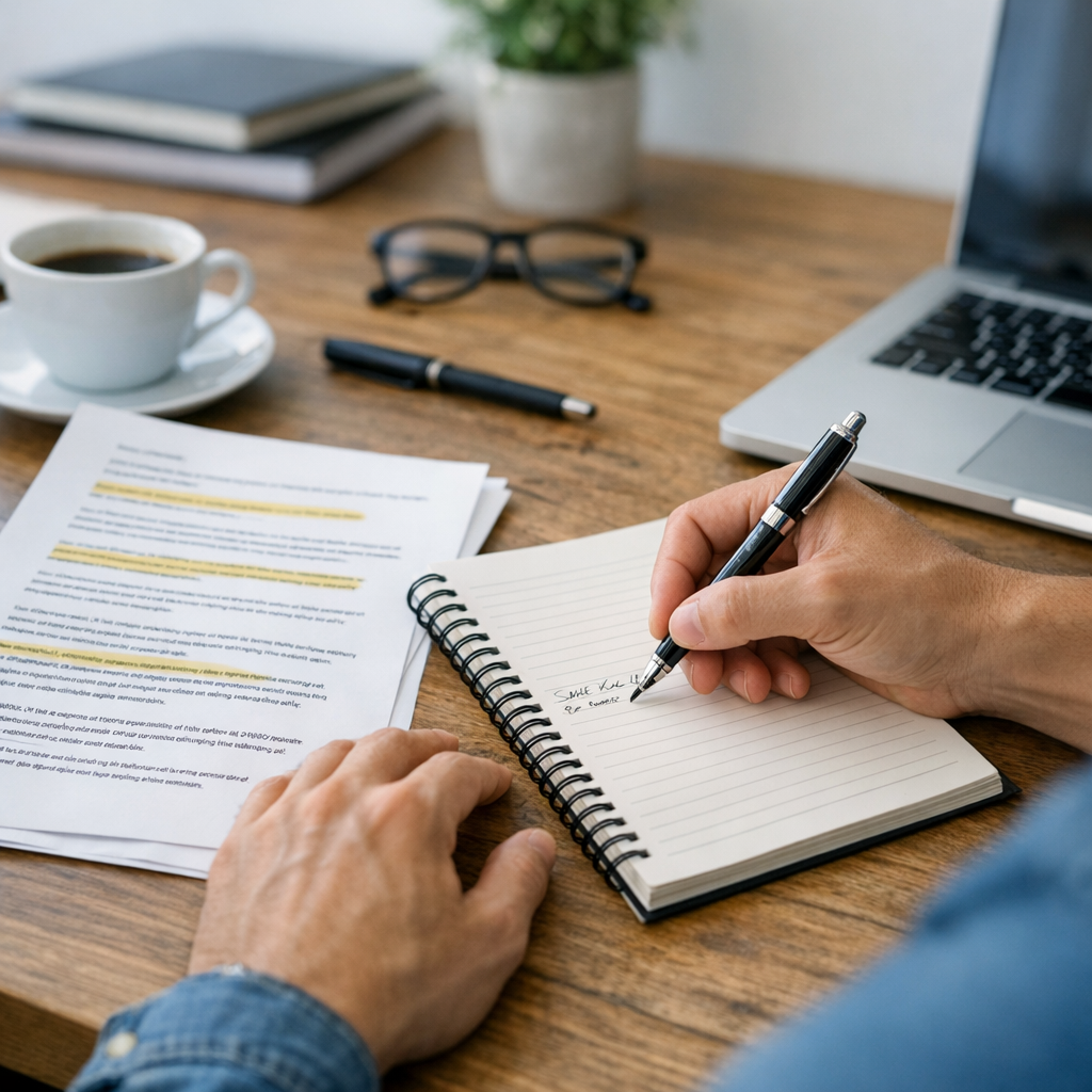 Pourquoi recopier des pages de vente à la main change tout